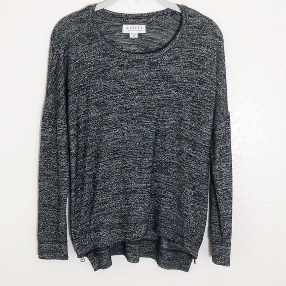 Velvet by Graham & Spencer Tops - Velvet by Graham & Spencer marled top